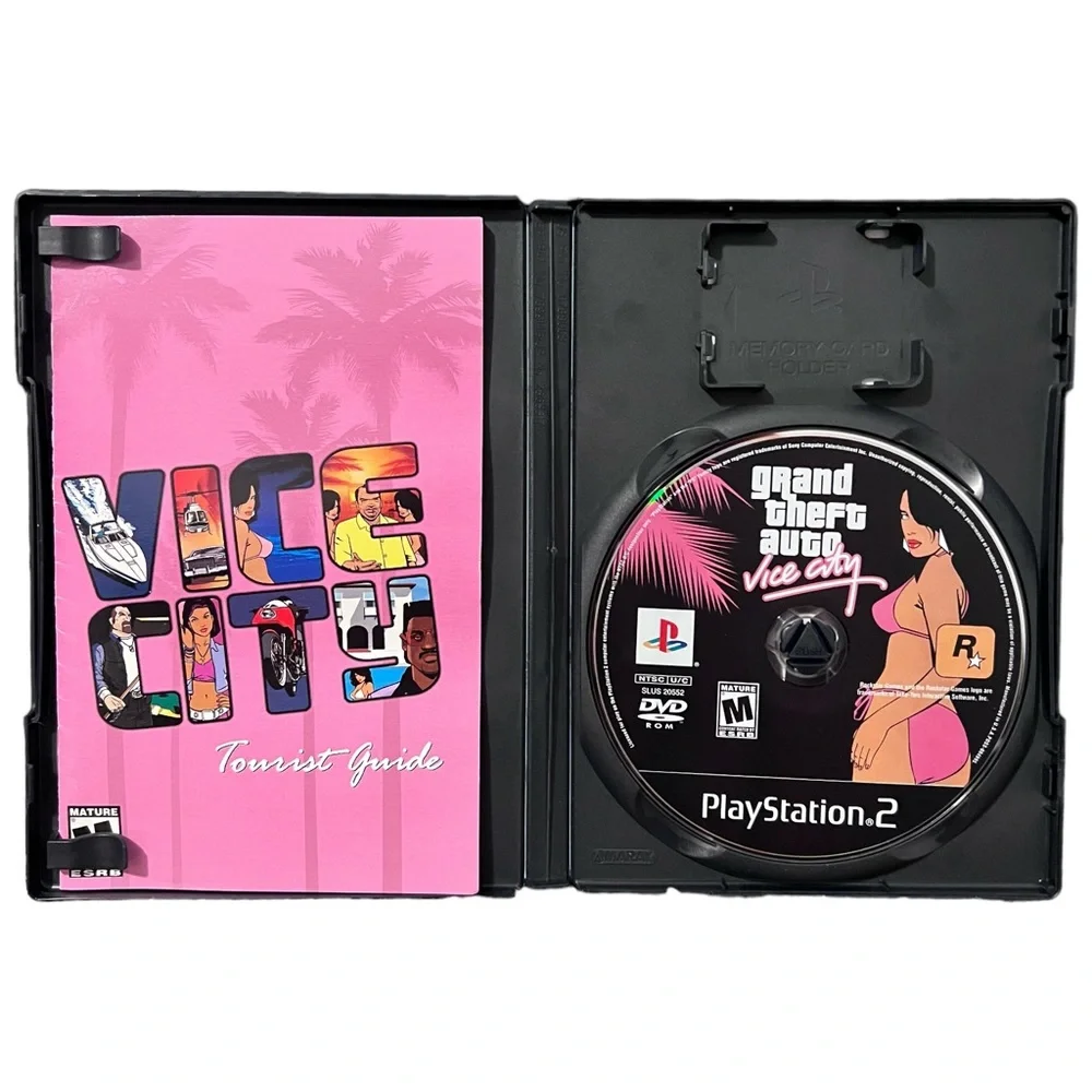 Grand Theft Auto 3 & Vice City PS2 (Sony PlayStation 2) Fully Tested!
